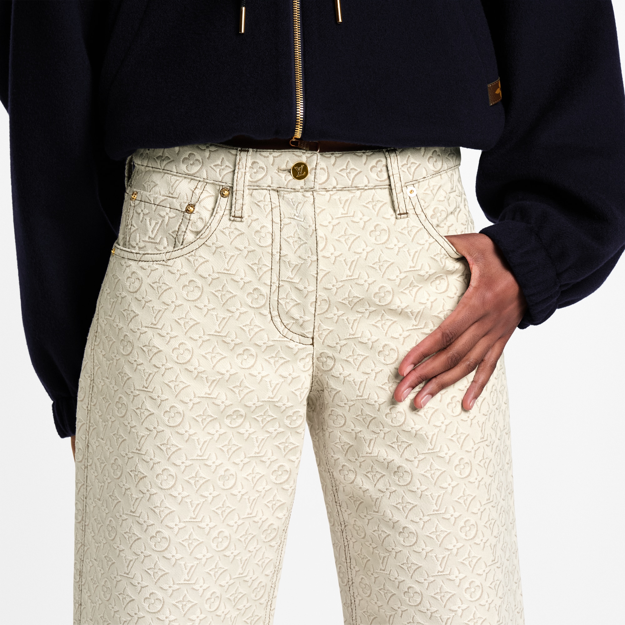 3D Monogram Jeans - Women - Ready-to-Wear | LOUIS VUITTON ®